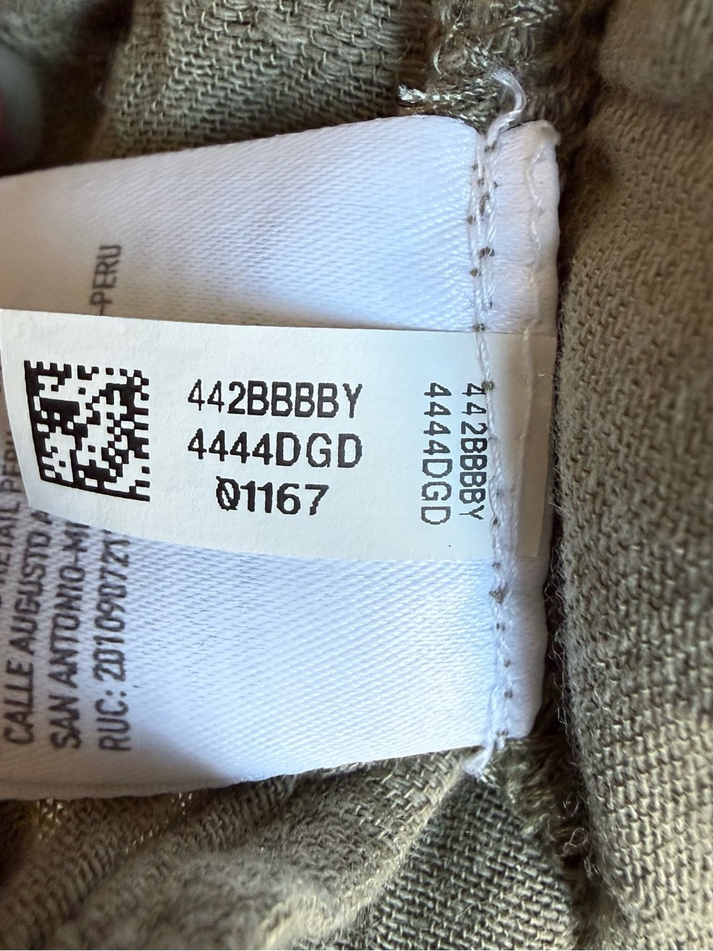 American Eagle Olive Open Back Boho Blouse M - Picture 8 of 10